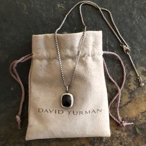 14mm Onyx David Yurman Necklace